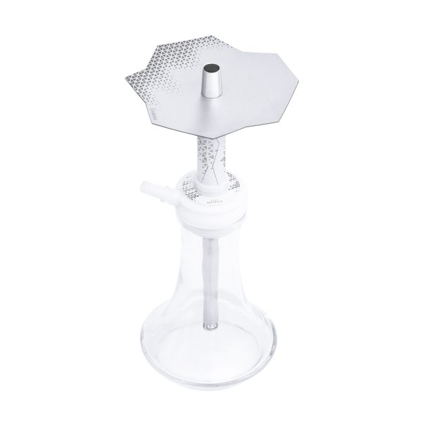 Embery MiniMONO 3.0 Silver Snow Hookah - Image 3