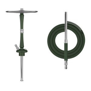 Hoob Go British racing Green x Stainless Steel Hookah