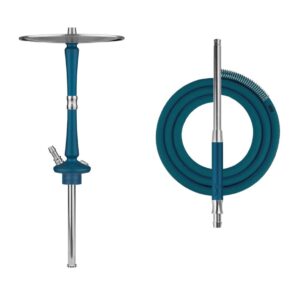 Hoob Go Marine Blue x Stainless Steel Hookah