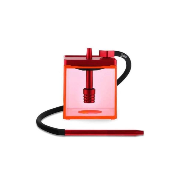 MS Micro Red/Orange Hookah