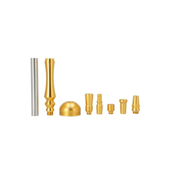 Smokezilla Baragon Alu Gold Hookah - Image 3