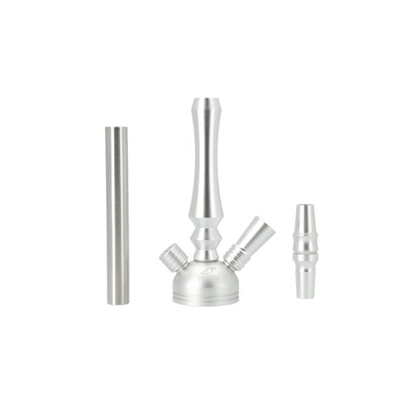 Smokezilla Baragon Alu Silver Hookah - Image 3
