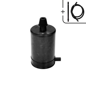 Vyro One V3 - Forged Black Hookah Set