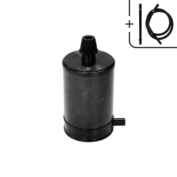 Vyro One V3 - Forged Black Hookah Set