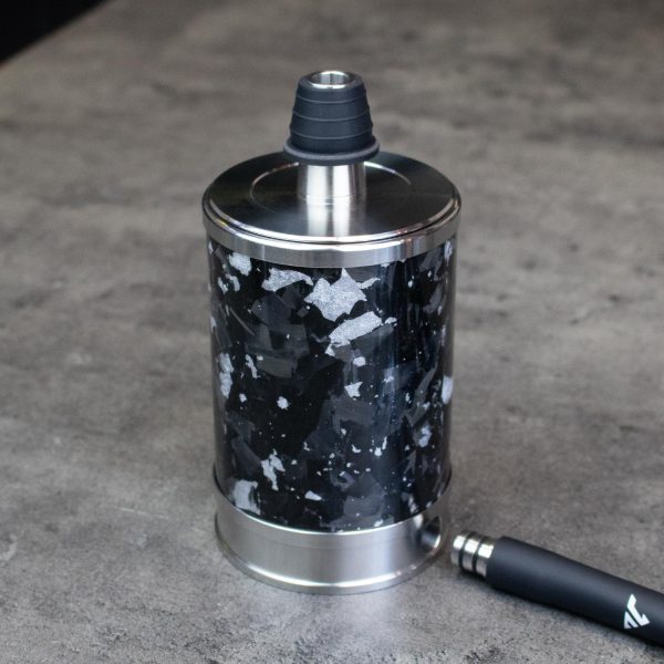 Vyro One V3 - Forged Silver Hookah Set - Image 3