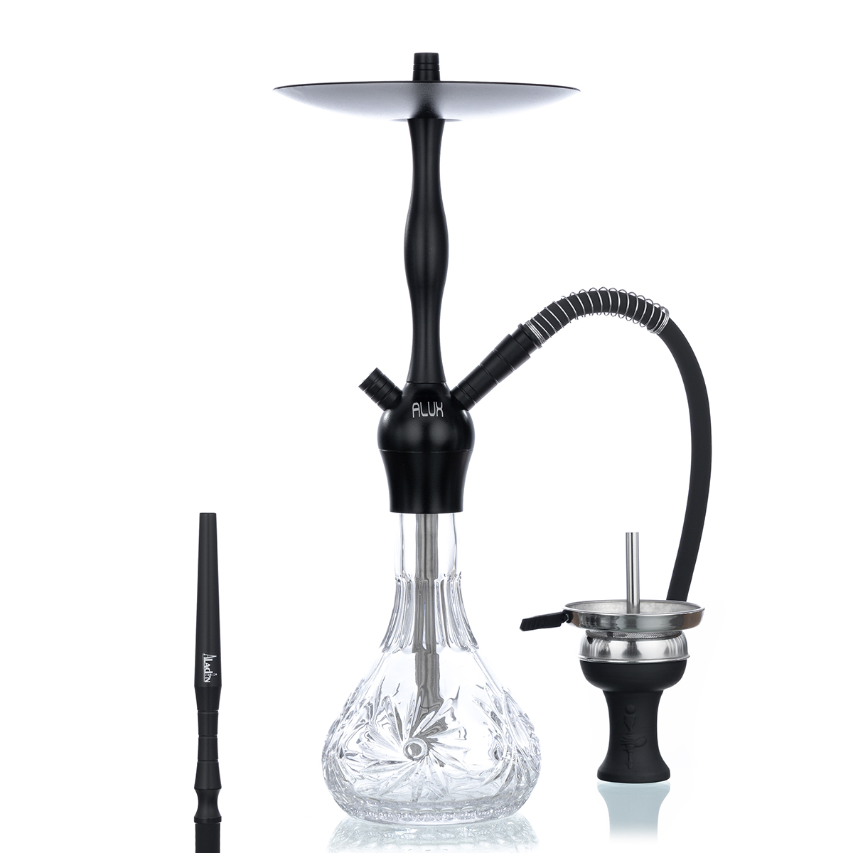 Aladin Alux Admiral Black Hookah