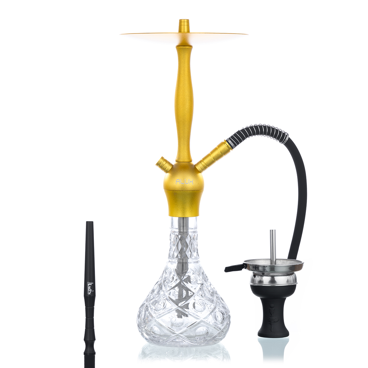 Aladin Alux Admiral Gold Hookah