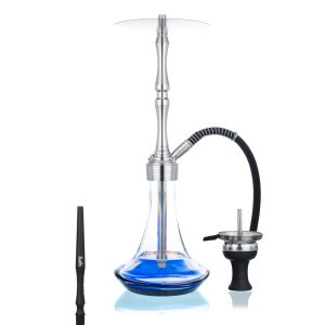 Aladin MVP Rocket Shiny Bottom Blue Hookah