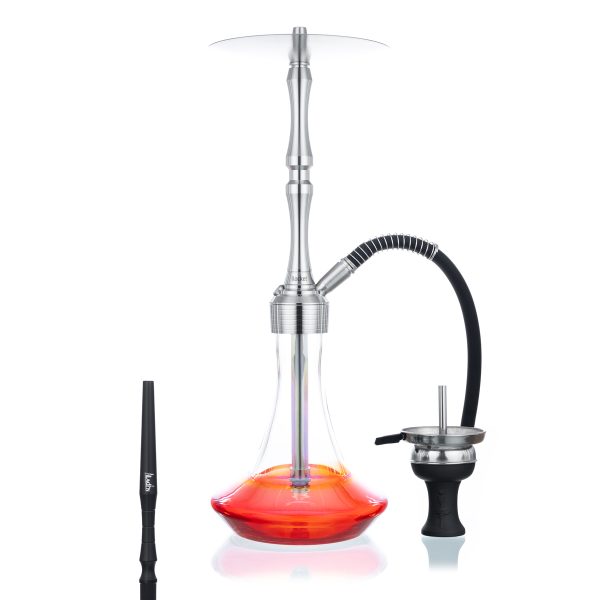 Aladin MVP Rocket Shiny Bottom Red Hookah
