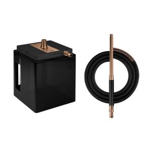 Hoob Atom Black x Bronze x Black Hookah