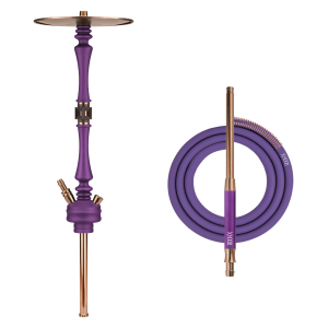 Hoob Mars Royal Purple x Bronze Hookah