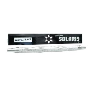 Solaris White - Black hookah mouthpiece