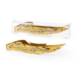 Alpha Hookah Wings Gold tongs