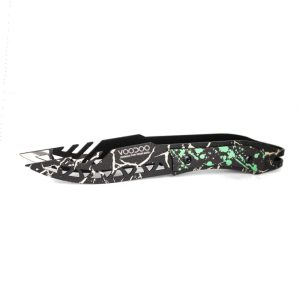 Voodoo Pinch Black - Green tongs