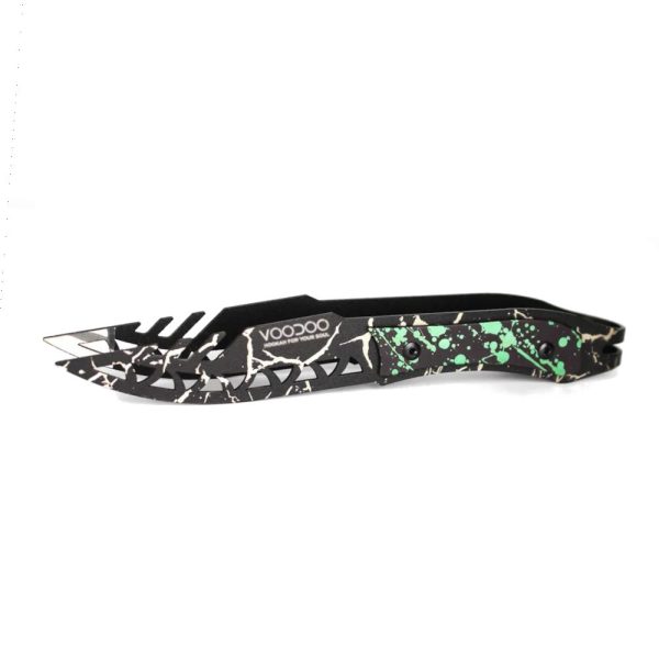 Voodoo Pinch Black - Green tongs