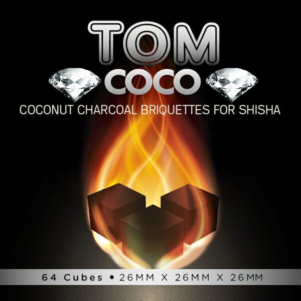 Tom Cococha Diamond hookah charcoal (26mm) - Image 2