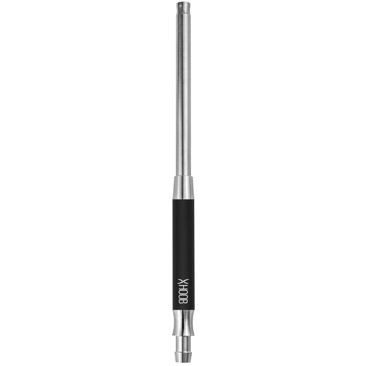 Hoob SMPL V2 Black x Stainless Steel hookah mouthpiece