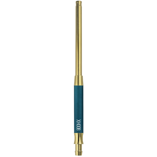 Hoob SMPL V2 Marine Blue x Gold hookah mouthpiece
