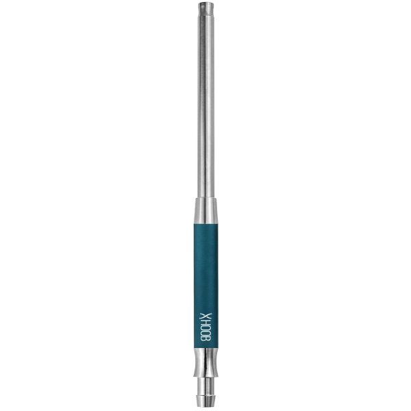 Hoob SMPL V2 Marine Blue x Stainless Steel hookah mouthpiece