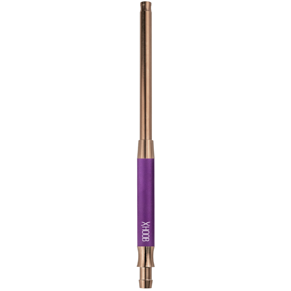 Hoob SMPL V2 Royal Purple x Bronze hookah mouthpiece