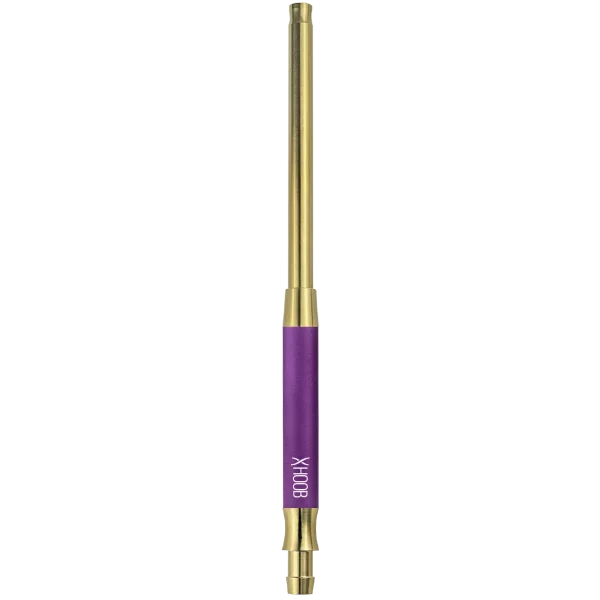 Hoob SMPL V2 Royal Purple x Gold hookah mouthpiece