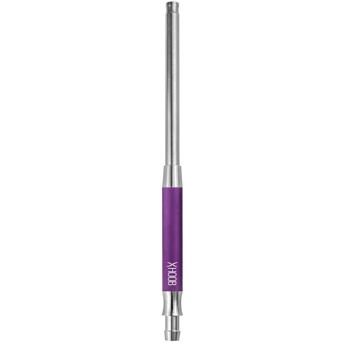 Hoob SMPL V2 Royal Purple x Stainless Steel hookah mouthpiece