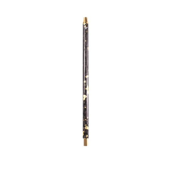 VYRO Carbon 40cm Forged Gold hookah mouthpiece