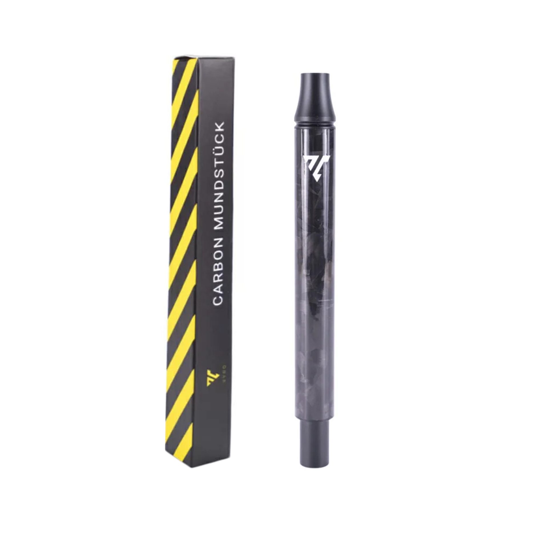 VYRO Carbon Forged Black hookah mouthpiece