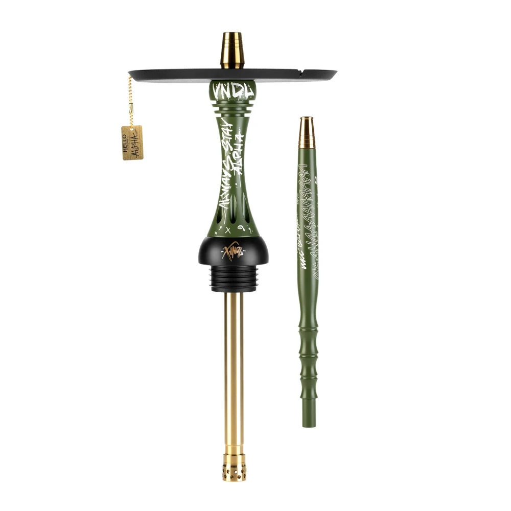 Alpha Hookah X VNDL Olive Hookah