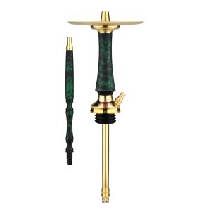 Voodoo Steel Down - Poison Blue Matte Hookah