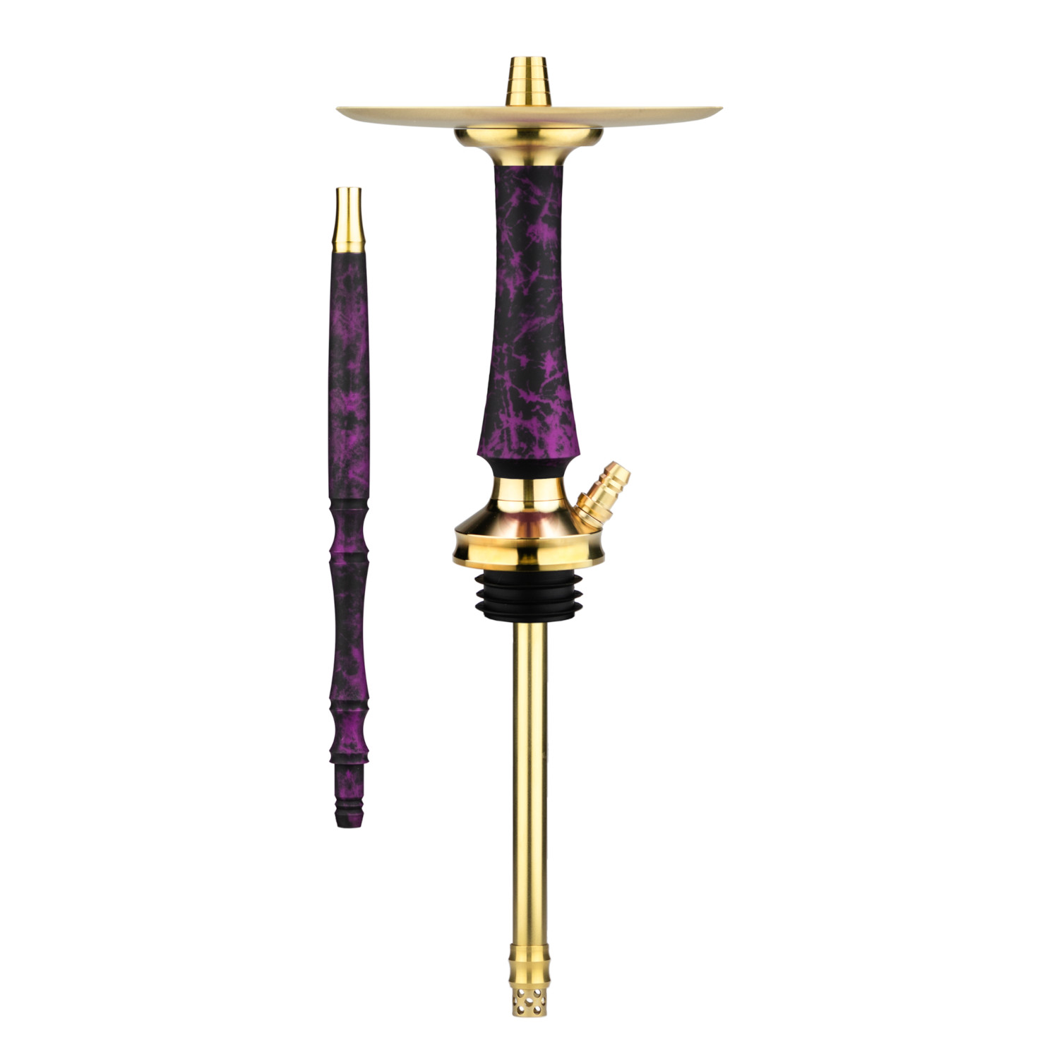 Voodoo Steel Down - Poison Violet Matte Hookah