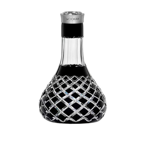 Wookah Check Black Mastercut Vase