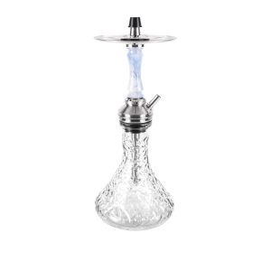 VYRO Spectre Blue Clear Hookah