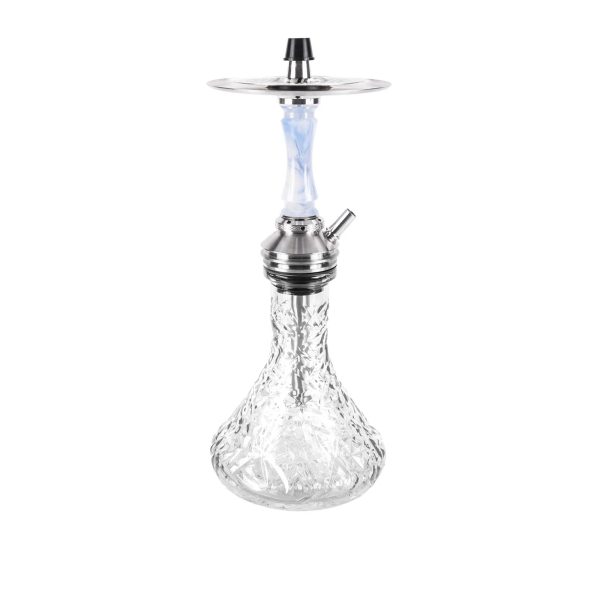 VYRO Spectre Blue Clear Hookah
