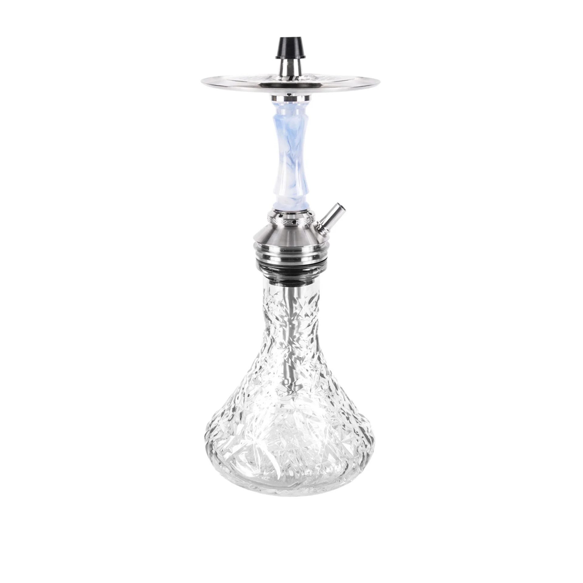 VYRO Spectre Blue Clear Hookah