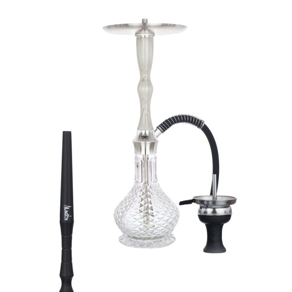 Aladin Epox 555 frozen White Hookah