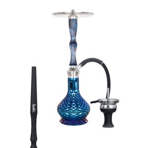 Aladin Epox 555 Metallic Blue Hookah