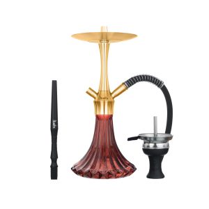 Aladin MVP A36 Gold Dark Red Hookah