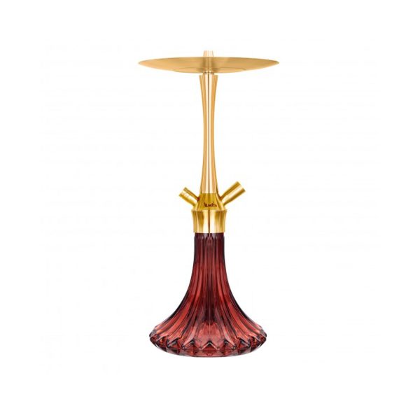 Aladin MVP A46 Gold Dark Red Hookah - Image 2