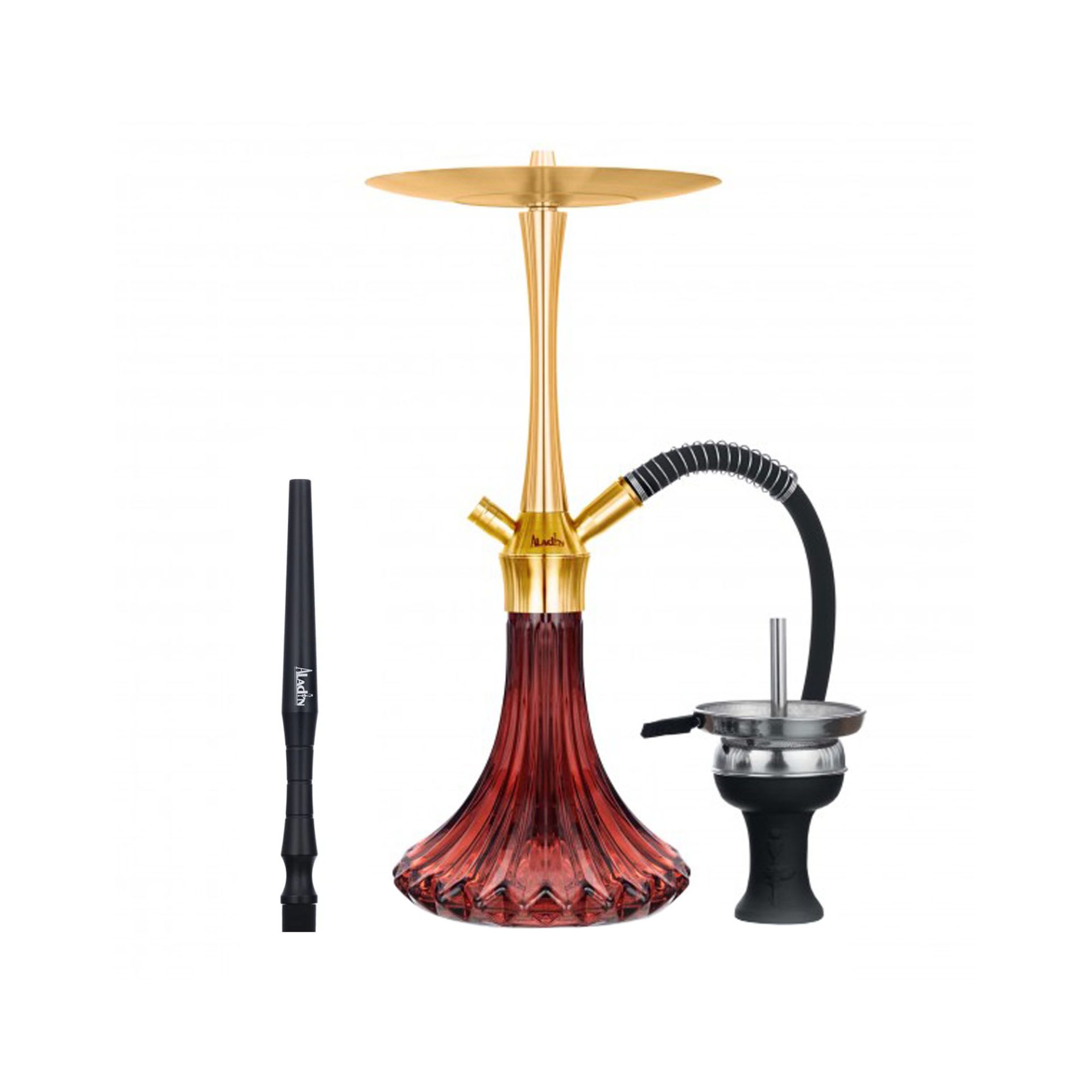 Aladin MVP A46 Gold Dark Red Hookah