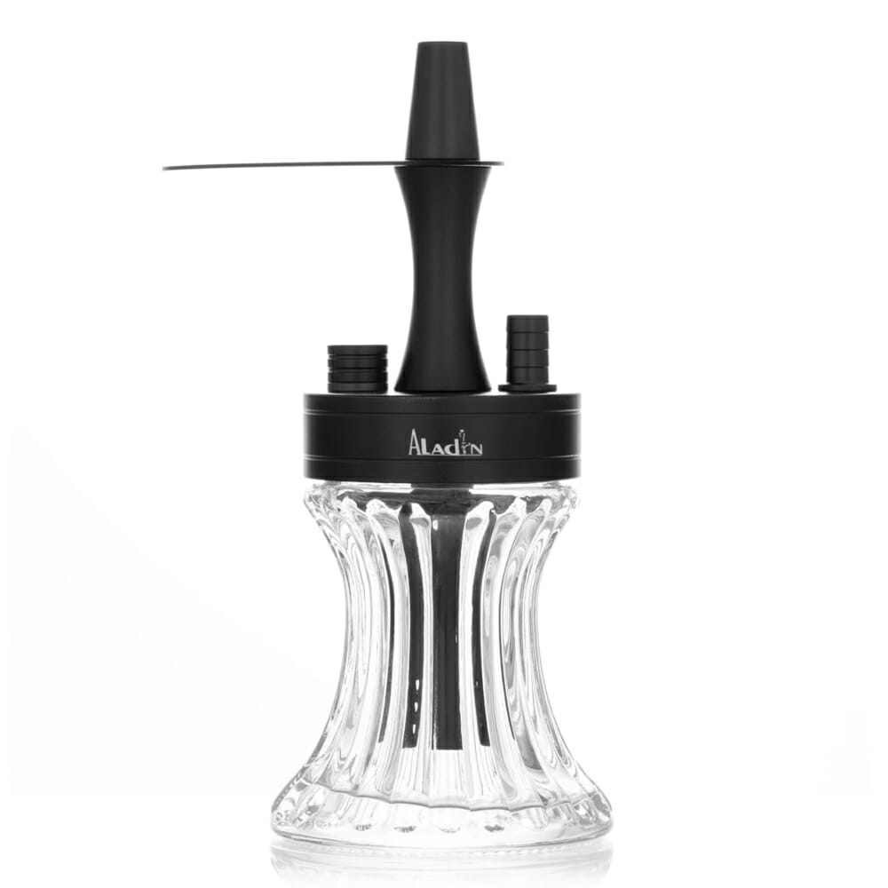 Aladin 2GO Alu Black Hookah