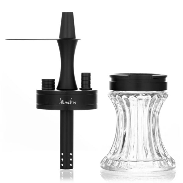 Aladin 2GO Alu Black Hookah - Image 2