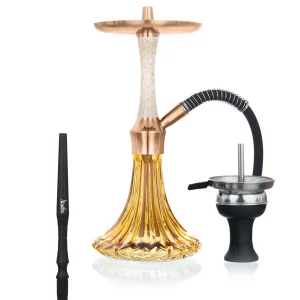 Aladin Epox 360 White Copper Pattern Hookah
