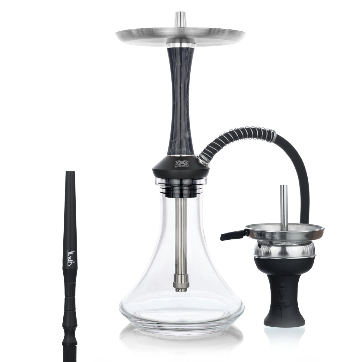 Aladin Epox 425 Black Crystal Hookah