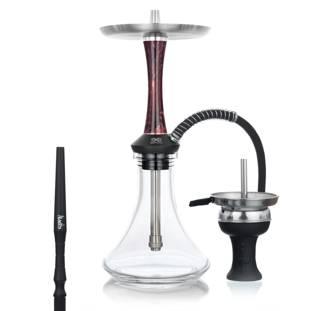 Aladin Epox 425 Red Crystal Hookah