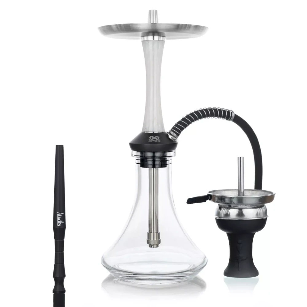 Aladin Epox 425 White Crystal Hookah