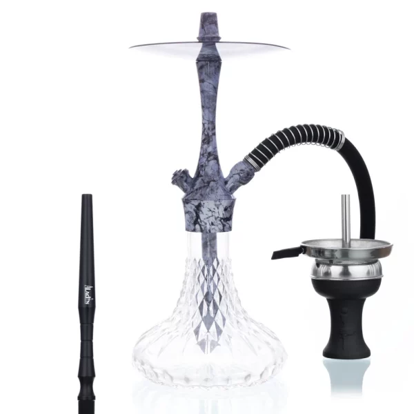 Aladin Alux 380 White Marmor Hookah