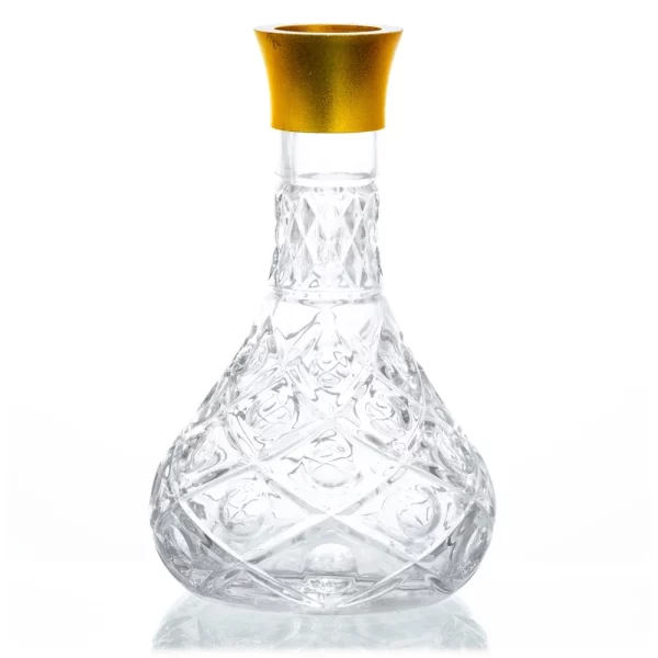 Alux Admiral Gold Hookah Vase