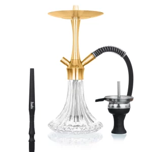 Aladin MVP A36 Gold Clear Hookah