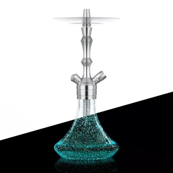 Aladin MVP 360 Glow In The Dark Blue Hookah - Image 2